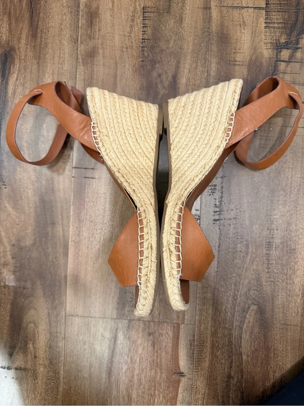 Vince Camuto Felyn Braided Jute Espadrille Wedge Sandals
